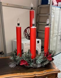 3 Candelabri natalizi , applique vintage
