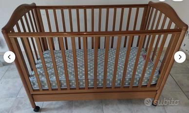 lettino bambini con materasso