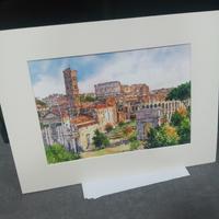 stampe "veduta su Roma"