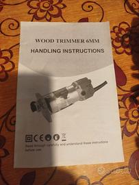 rifilatore per legno 6mm mini fresatrice vert