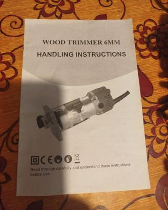 rifilatore per legno 6mm mini fresatrice vert