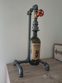 Lampada artigianale Industrial bottiglia Jefferson