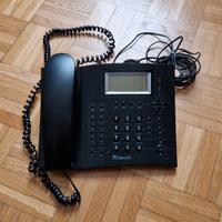 telefono fisso analogico colore nero