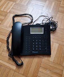 telefono fisso analogico colore nero