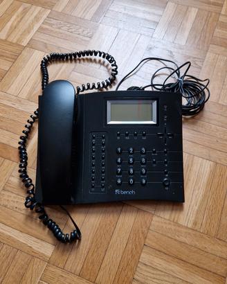 telefono fisso analogico colore nero