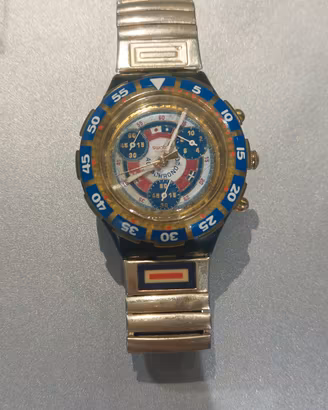 Orologio Swatch Aqua Chrono Vintage Anni '90 