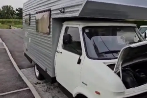 Camper vintage funzionante e tagliandato