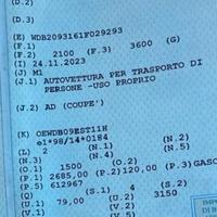 motore 2.7 cdi mercedes del 2003