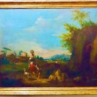 Dipinto idilio campestre.