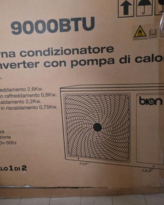 ❄️ Condizionatore Bion 9000 BTU - NUOVO-