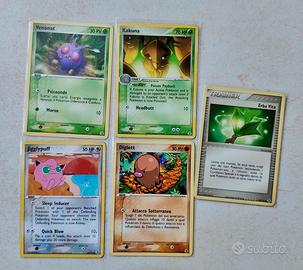 Lotto Ex Firered & Leafgreen Pokemon 