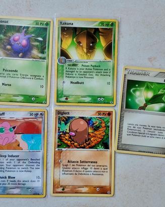 Lotto Ex Firered & Leafgreen Pokemon 