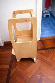Torre Montessori in legno