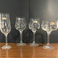 Servizio da 24 pz in Cristallo di Boemia Originale