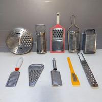 Lotto composto da 10 diversi tipi di grattugie