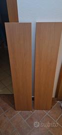 2 mensole 25 x 120 cm praticamente nuove