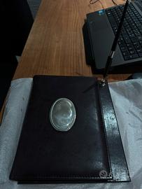 Agenda in Argento con penna