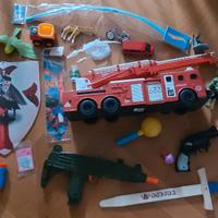 Giochi di vario tipo tra cui Hot Wheels, Avengers 