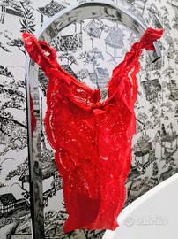 Slip rosso in pizzo Stylmagica 