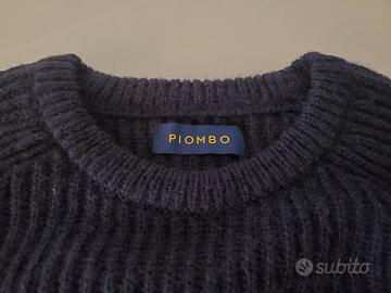 maglione girocollo Piombo