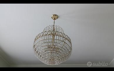 lampadario sospeso Swarovski 