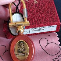 Portachiavi auto Peugeot in Radica Made in Italy