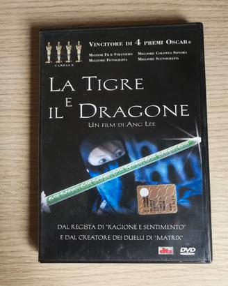 dvd del film LA TIGRE E IL DRAGONE
