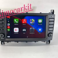Car tablet android 13 carplay X mercedes CLASSE C