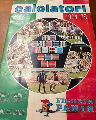 Album calciatori Panini 1974 da recupero