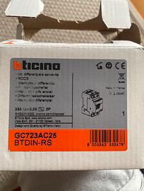 Salvavita bticino GC723AC25