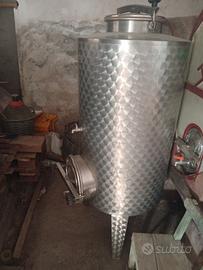 Cisterna in acciaio inox