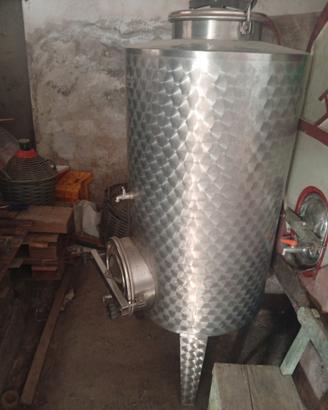 Cisterna in acciaio inox