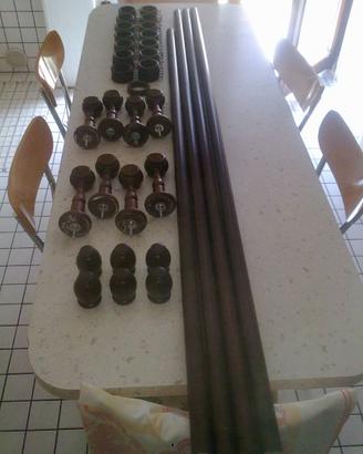 2 Bastoni per tende in legno diametro 35 mm