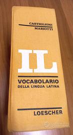 Vocabolario di Latino Castiglioni Mariotti – 1969