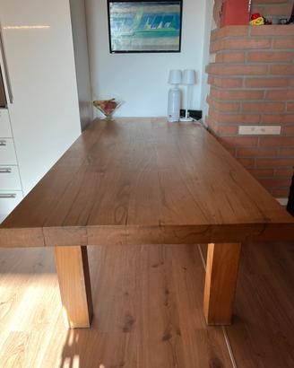 Tavolo in legno massello di rovere