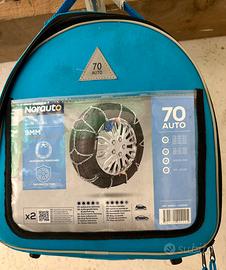 Catene da neve nuove Norauto n70 9mm vedi misure