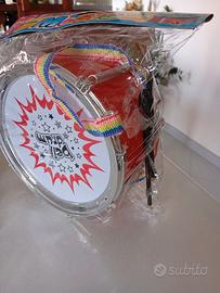 Tamburello con bacchette