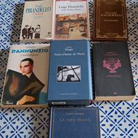 Libri Hugo D'Annunzio Pirandello Alighieri etc