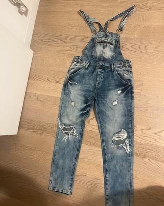 Salopette di jeans