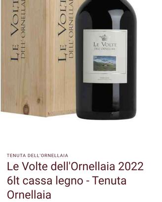 bottiglia Mathusalem la volte dell'ornellaia
