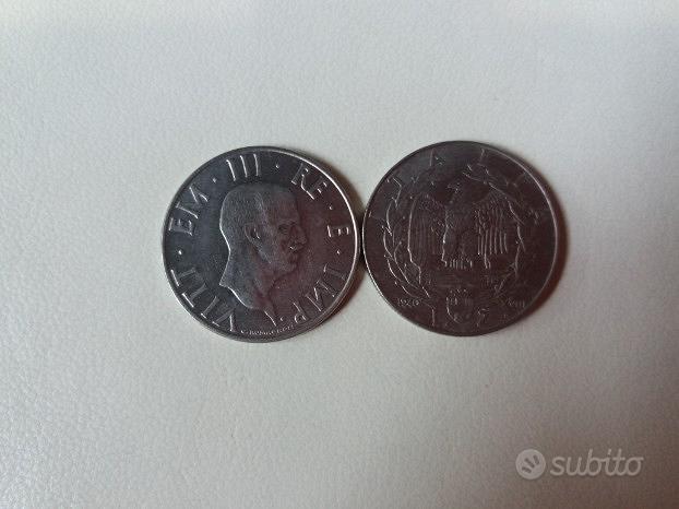 Monete 2 Lire 1940 antimagnete - Collezionismo In vendita a Monza e ...