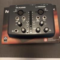 Scheda Audio M-AUDIO/M-TRACK