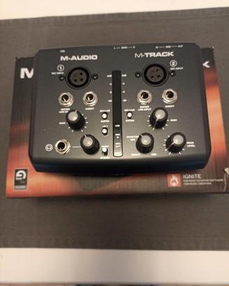 Scheda Audio M-AUDIO/M-TRACK
