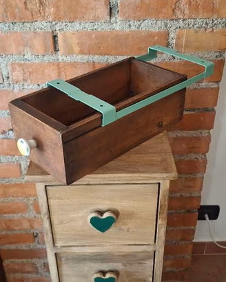 cassettino portaoggetti vintage