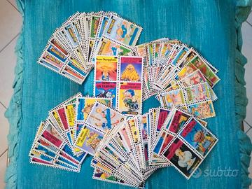 Serie completa Mitici Sgorbions Stamp 128 figurine