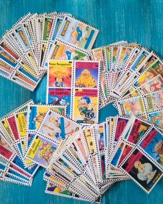 Serie completa Mitici Sgorbions Stamp 128 figurine