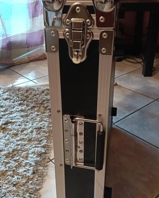 Flight case 2 unità rack 