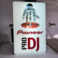 Pioneer Pro Dj insegna luminosa