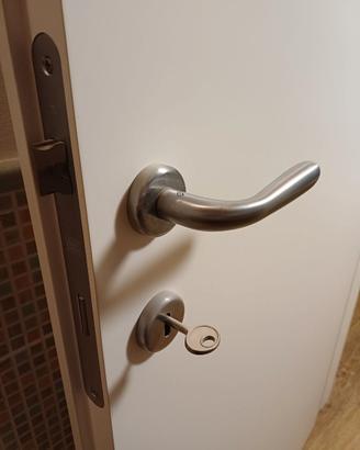 Porta da interno laccata bianca