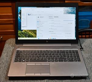 workstation pc portatile gaming HP ZBook 15 G6 ssd